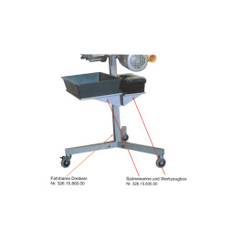 HUNGER 326.15.800.00 fahrbares Dreibein für E326A-CE und E326G-CE