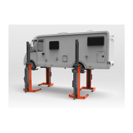 FINKBEINER EHB903V11DC01-H-FEX, mobile Radgreifer Hebebockanlage, Tragkraft 3 t