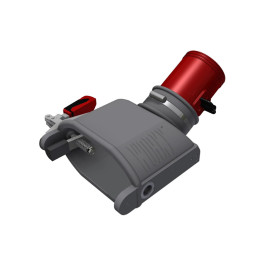 WORKY GON-100MGR Gummitrichter oval
