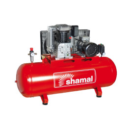 SHAMAL K30/270/FT7.5/S  Kolbenkompressor 5,5 kW, Kesselinhalt 270 Liter