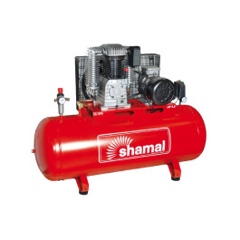 SHAMAL K50/270/FT10/SD  Kolbenkompressor 7,5 kW, Kesselinhalt 270 Liter