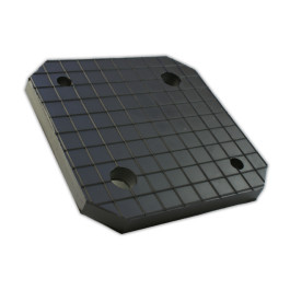 BÖCK WZ-00931-AO Gummiplatte 150 x 150 x 12 mm, passend für HYWEMA