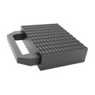 BÖCK 165050 Gummiklotz 160 x 120 x 40 mm mit Sicherheitsgriff