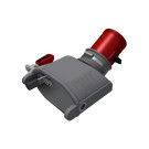 WORKY GON-100MGR Gummitrichter oval